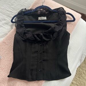 Guizio Paloma Lace Top